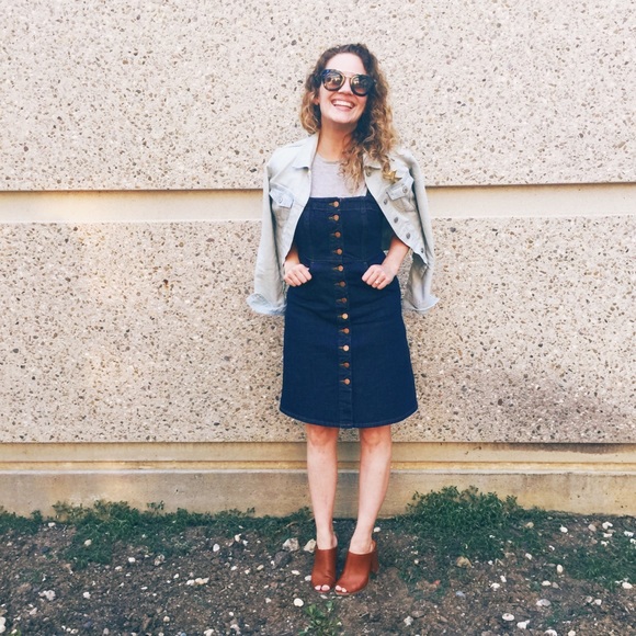 Madewell Dresses & Skirts - Madewell Matilda Button Front Denim Dress